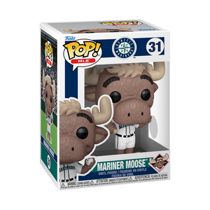 Funko POP! MLB Baseball Mascots Mariner Moose Seattle Mariners Figure #31!