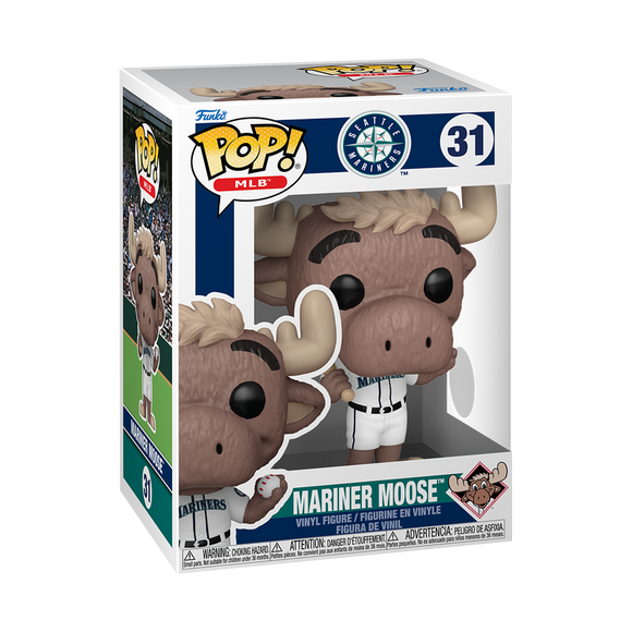 Funko POP! MLB Baseball Mascots Mariner Moose Seattle Mariners Figure #31!