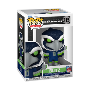 Funko POP! NFL Mascots Blitz Seattle Seahawks Figure #315!