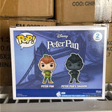 Funko Pop! Disney Peter Pan with Shadow Exclusive 2 Pack Figure