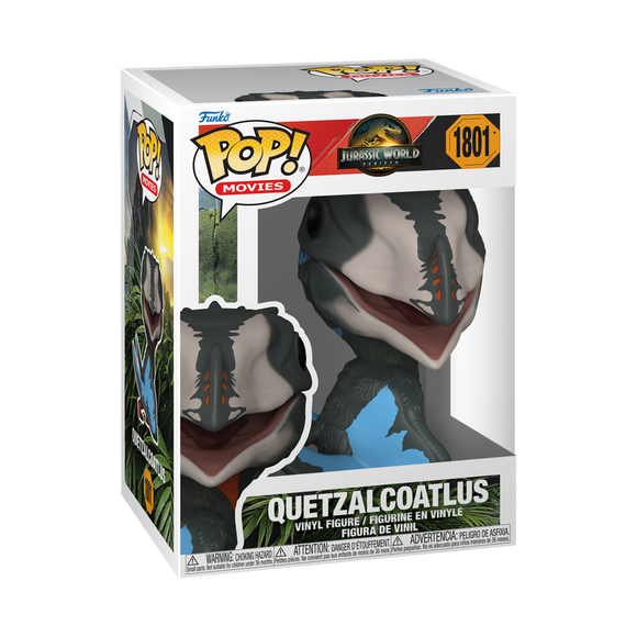 Funko POP! Jurassic World Rebirth Quetzalcoatlus Dinosaur Figure #1801!