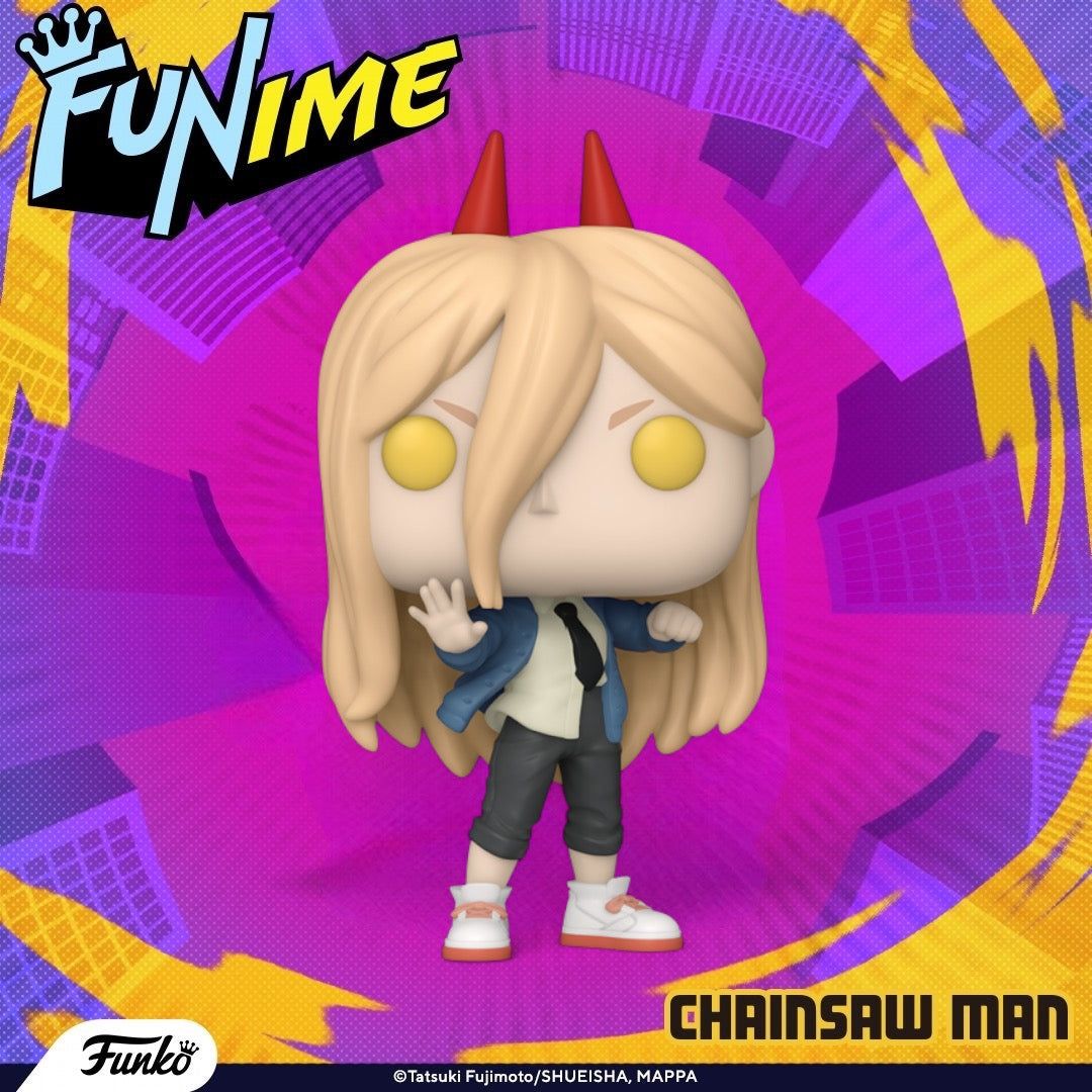 108フラワーズ UR SAITAMA Chainsaw Funko POP! Anime Chainsaw Man Power Figure #1681! – Lonestar