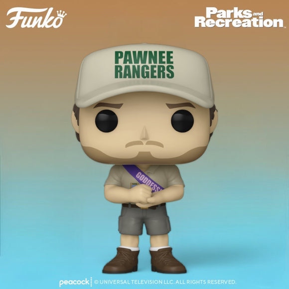 Funko POP! Parks and Recreation Andy Dwyer Pawnee Godesses #1413