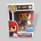 Funko Pop! Games DC X Sonic Knuckles as Superman Exclusive #596