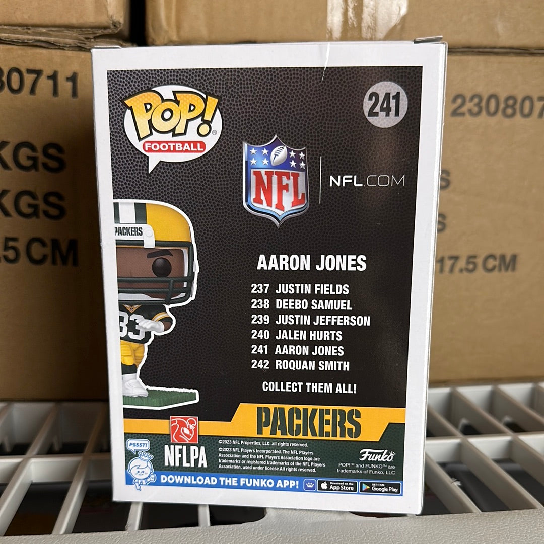 Funko POP! NFL Football Aaron Jones Green Bay Packers #241!