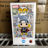 Funko Pop! Marvel Avengers 60th Comic Thor and Pin Exclusive #1190!