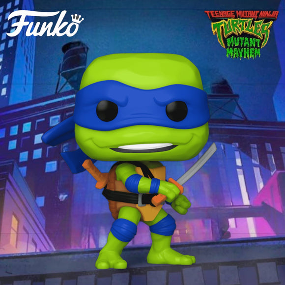 Funko POP! TMNT Mutant Mayhem Leonardo Figure #1391!