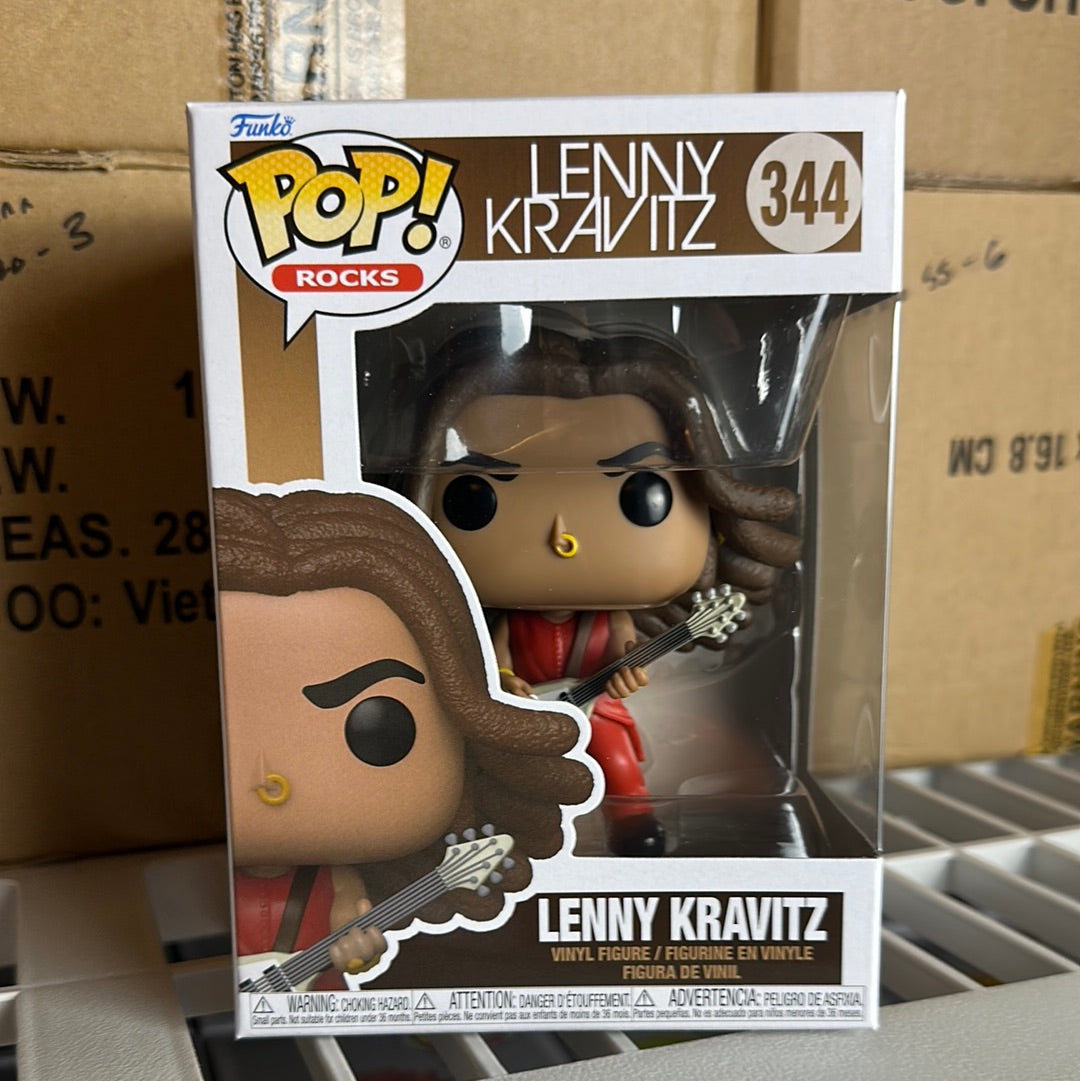 Funko POP! Rocks Lenny Kravitz Figure #344!