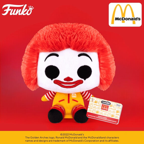 Funko Plush: Ad Icons McDonalds Ronald McDonald Plushies