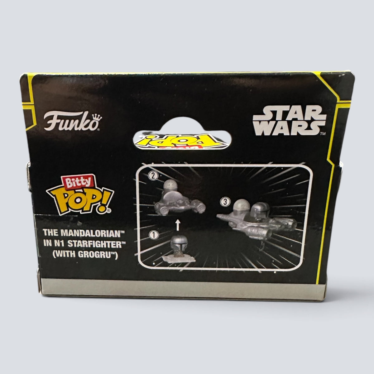 Funko Bitty POP! Rides Star Wars Mandalorian in N1 Starfighter (with Grogu)