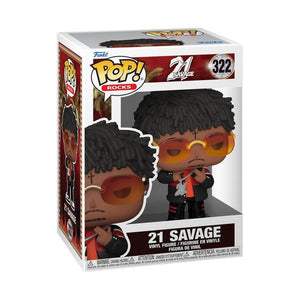 Funko POP! Rocks 21 Savage Rap Figure #322!