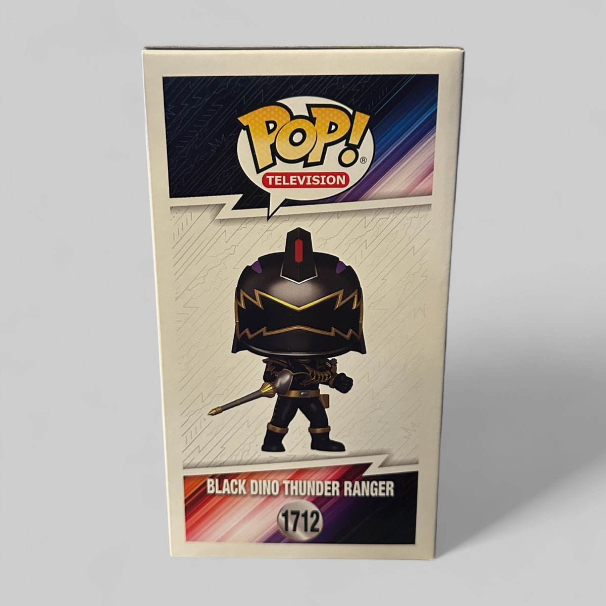 Funko POP! Power Rangers Black Dino Thunder Ranger Figure #1712