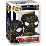 Funko Pop! Marvel Spider-Man No Way Home Black and Gold Suit Figure #911!