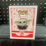 Funko POP! Star Wars Mandalorian Holiday Grogu #746!