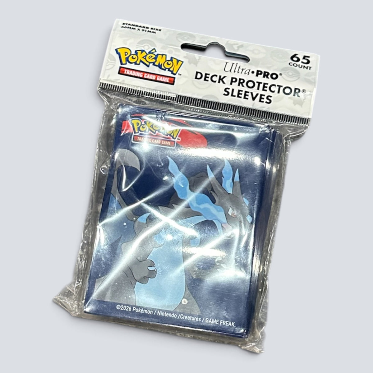 Ultra Pro Sleeves Pokemon Mega Charizard X 65 CT