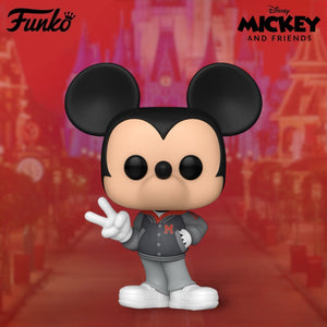 Funko Pop! Disney Mickey & Friends - Mickey Mouse with Varsity Jacket #1495!