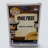 Funko POP! Anime One Piece Miss All Sunday Exclusive Figure #1884!