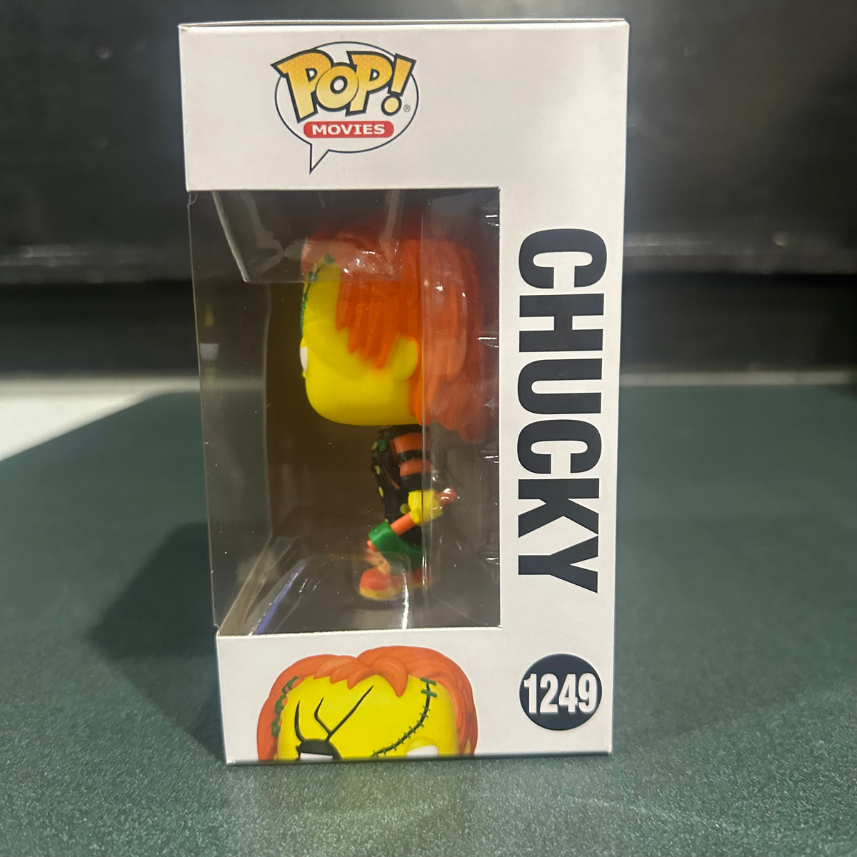 Funko POP! Horror Child’s Play Blacklight Chucky Figure #1249!