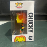 Funko POP! Horror Child’s Play Blacklight Chucky Figure #1249!