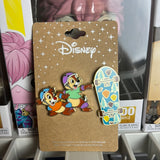 Disney Chip & Dale Skateboarding Enamel Pin Set