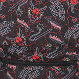 Stranger Things Hellfire Club AOP Laptop Backpack