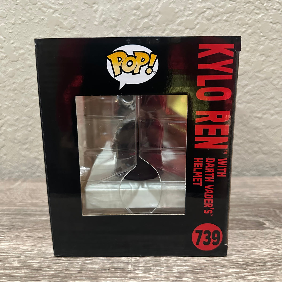 Funko Pop! Star Wars Kylo Ren with Darth Vaders Helmet #739!