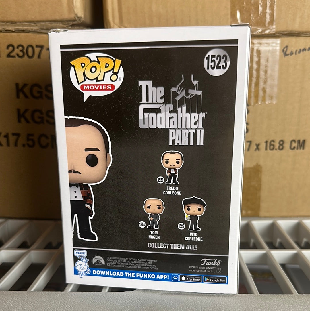 Funko POP! Movies Godfather Part II Fredo Corleone Figure #1523!