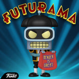 Funko POP! Futurama Matador Bender Figure #1756!