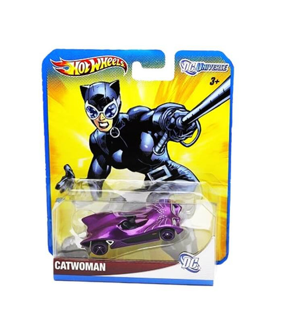 Hot Wheels Character Cars DC Universe Catwoman Vehicle