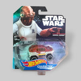 Hot Wheels Star Wars Character Car – Admiral Ackbar