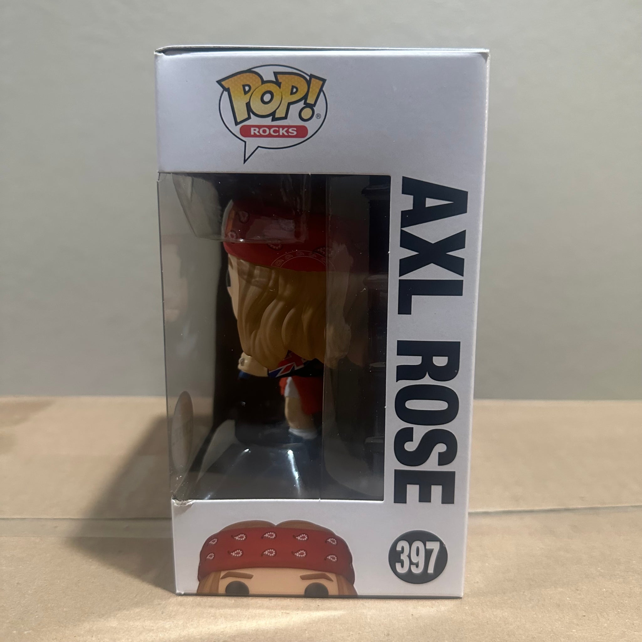 Funko Pop Rocks: Guns N Roses - 1992 Axl Rose Music Chase Figure #397! Lonestar Finds Funko Pop Rocks: Guns N Roses - 1992 Axl Rose Music Chase Figure #397! Lonestar Finds
