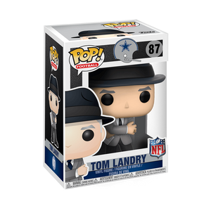 Funko POP! NFL Legends Tom Landry Dallas Cowboys Figure #87!