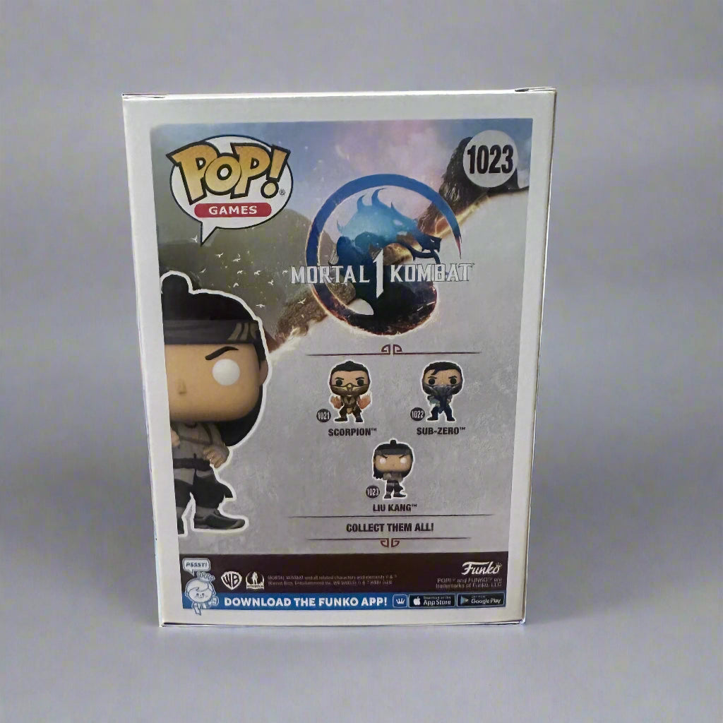 Funko POP! Video Games Mortal Kombat 1 MK1 Liu Kang Figure #1023!