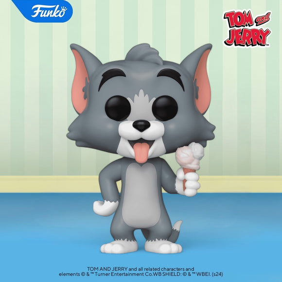 Funko POP! Television Tom & Jerry - Tom with Ice Cream Figure #1657!