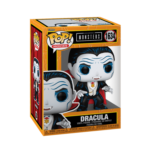 Funko POP! Horror Universal Monsters Dracula Figure #1634!