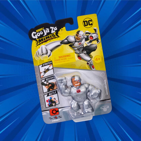 DC Heroes of Goo Jit Zu Minis - Cyborg