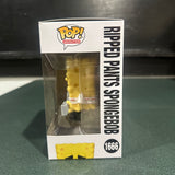 Funko POP! Nickelodeon SpongeBob SquarePants with Ripped Pants #1666!