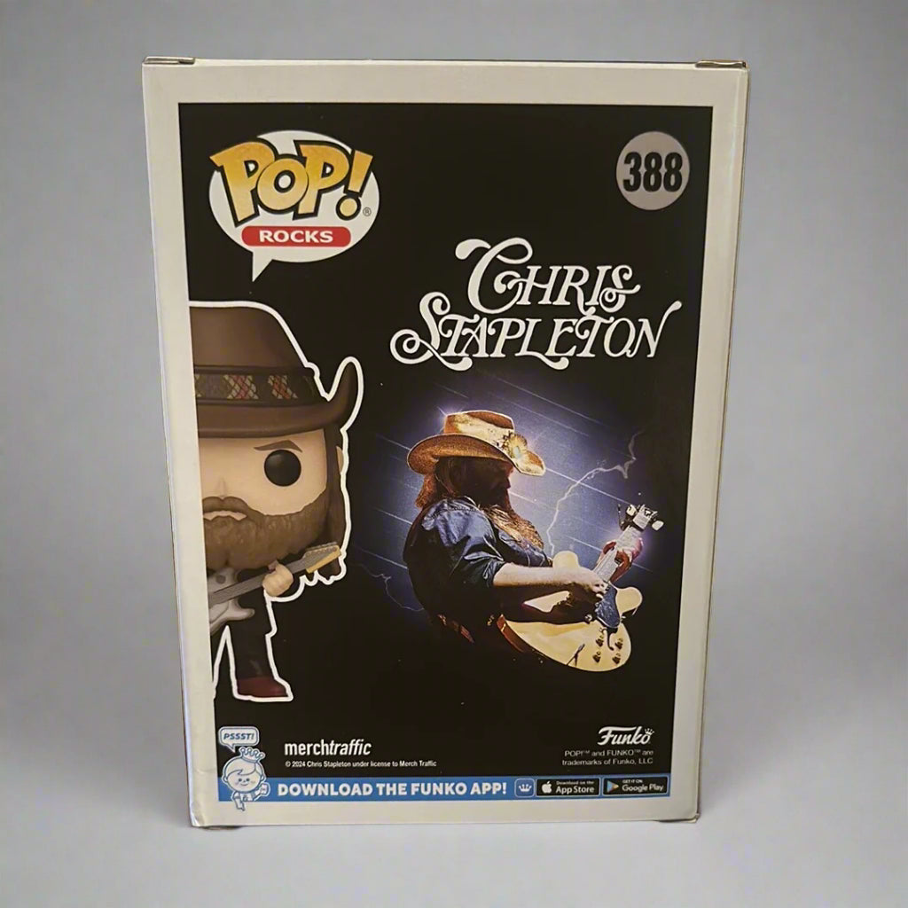 Funko Pop! Chris Stapleton Vinylfigur, 9,5 Cm, Offizielle Sammlerfigur Für Musikfans