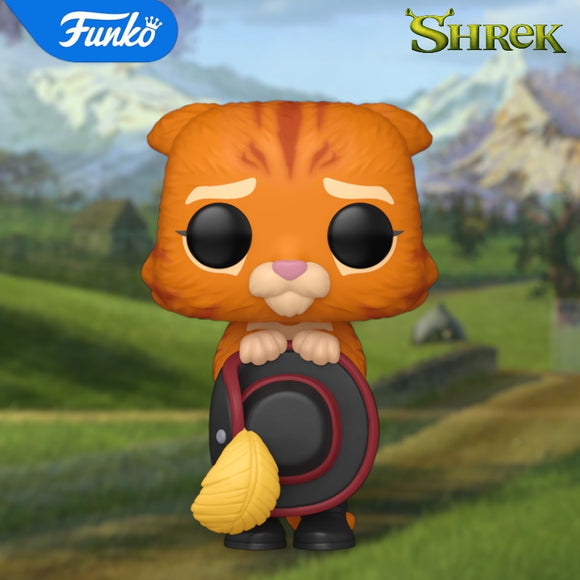 Funko Pop! Movies Shrek - Puss in Boots Figure #1596!