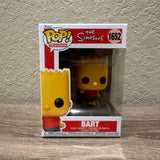 Funko POP! The Simpsons Bart Simpson with Skateboard Figure #1652