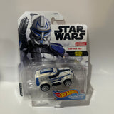 Star Wars Hot Wheels Character Cars Clone Wars Captain Rex