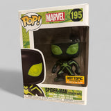 Funko POP! Marvel Spider-Man in Stealth Suit Exclusive Figure #195!