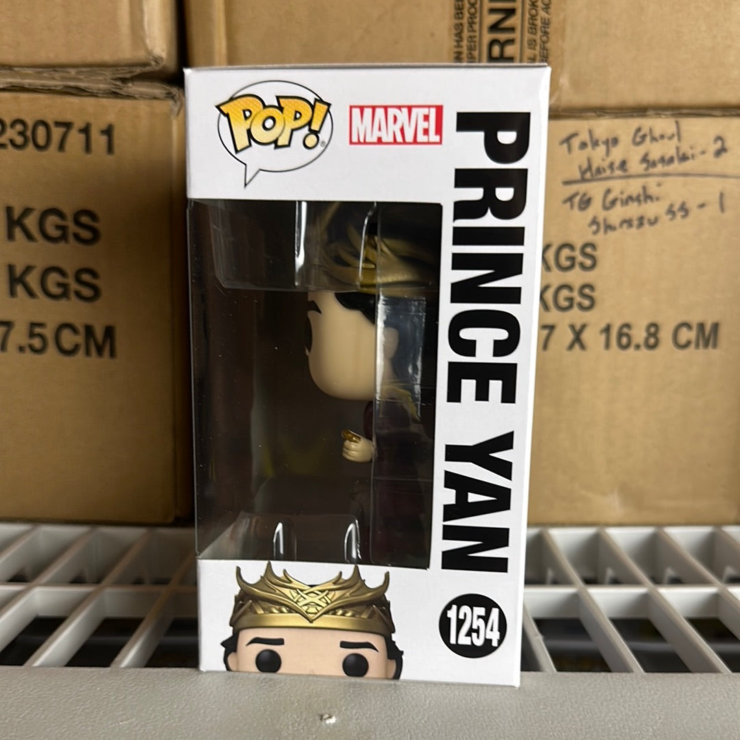 Funko POP! Vinyl: The Marvels – Prince Yan Sammelfigur – Offizielle Merchandise-Figur