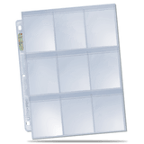 Ultra Pro Standard 9-Pocket Platinum Pages 100 CT