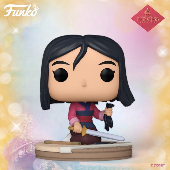 Funko Pop! Disney Ultimate Princess Mulan Figure #1020!