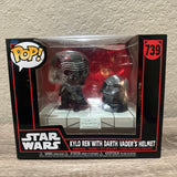 Funko Pop! Star Wars Kylo Ren with Darth Vaders Helmet #739!