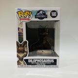 Funko POP! Movies Jurassic World Fossil Dilophosaurus Dinosaur Figure #1680!