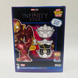 Funko Bitty POP! Bots Marvel Infinity Saga Hulkbuster with Iron Man!