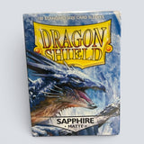 Dragon Shield - Sapphire Blue - Matte Sleeves