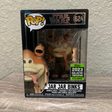 Funko POP! Star Wars Episode I Jar Jar Binks 2023 Galactic Convention Exclusive #624!